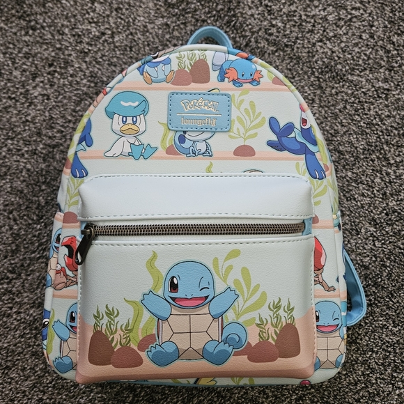 Loungefly Handbags - Loungefly Pokemon Water Type Aquarium Mini Backpack
